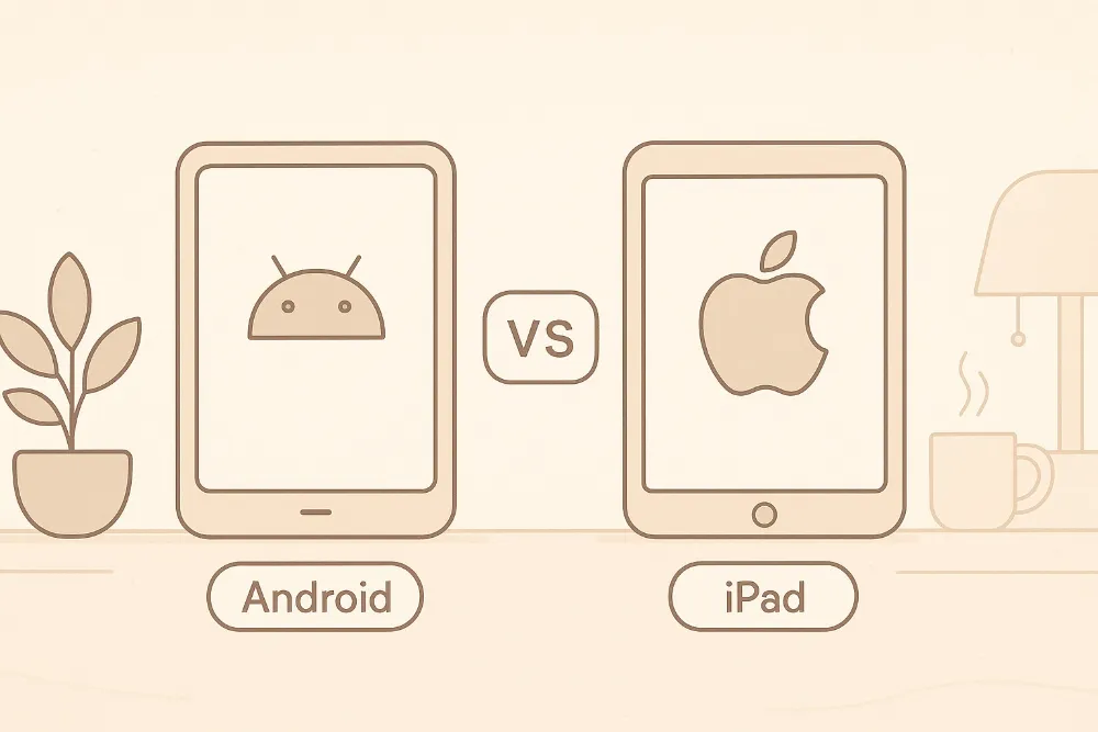 Tablette Android vs iPad