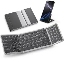 Clavier bluetooth pliable avec pavé numérique